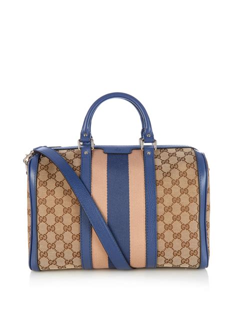 gucci boston bag blue|borsa bauletto gucci donna.